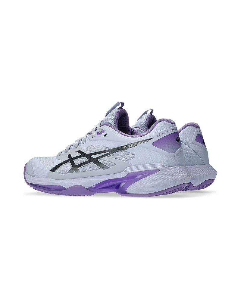 Asics Solution Speed FF 4 Clay Night Energy Azul Lila Mujer 1042A312-400 · vista 4