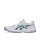 Asics Upcourt 6 Blanco Verde Mujer 1072A107-106 · vista 3