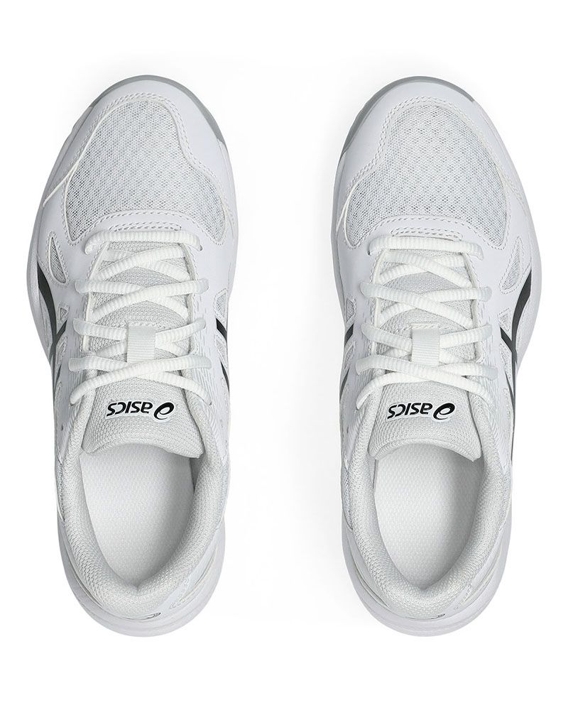 Asics Upcourt 6 GS Blanco Negro Junior 1074A045-101 · vista 5