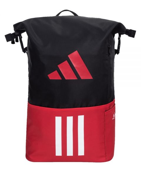 adidas dark red backpack ADIDAS MULTIGAME 3.2 BACKPACK BLACK RED – MegaPadelStore