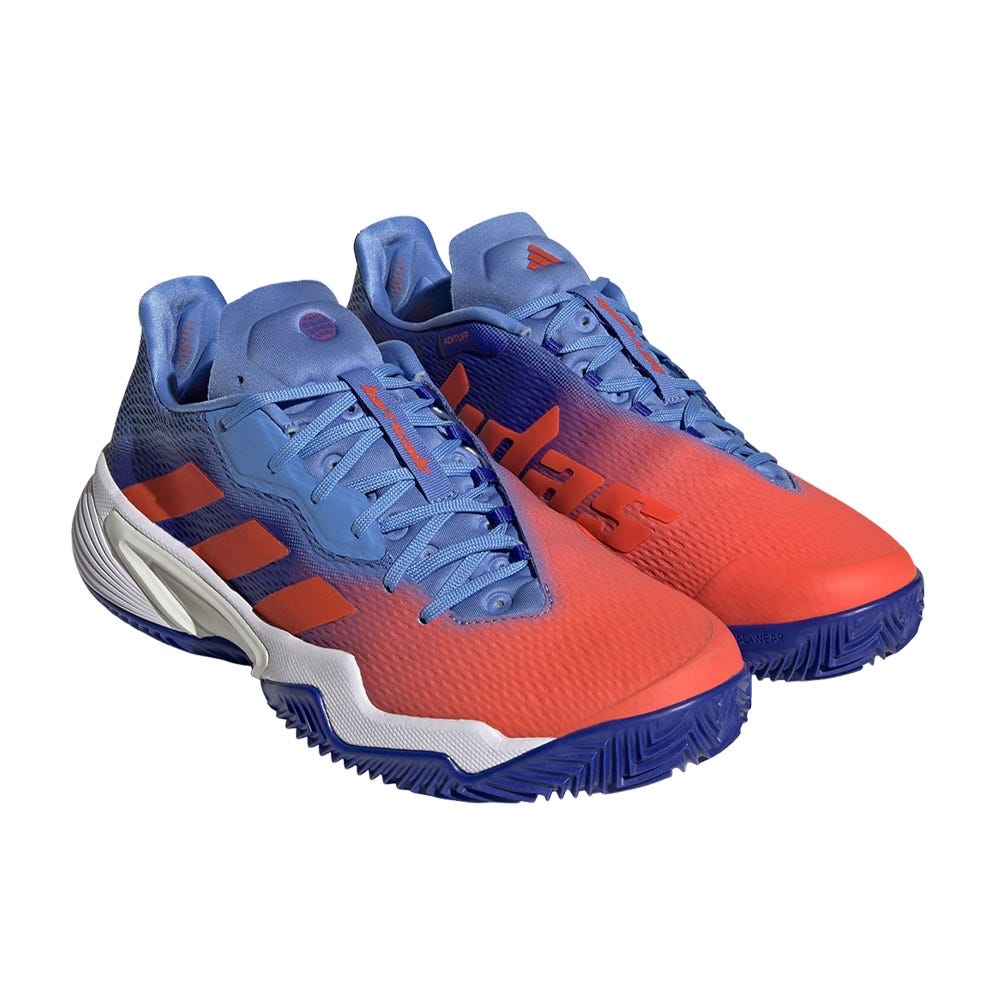 Adidas Barricade Clay Azul Naranja Hq8424