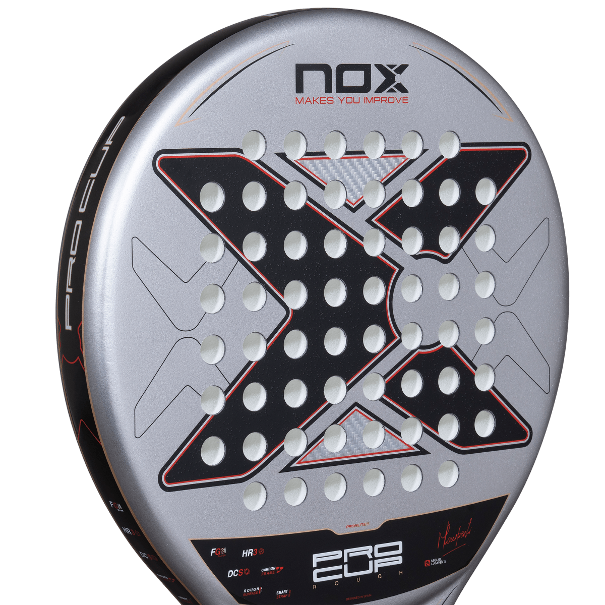 Pala NOX ML10 Pro Cup Rough Miguel Lamperti 2027 - imagen 5
