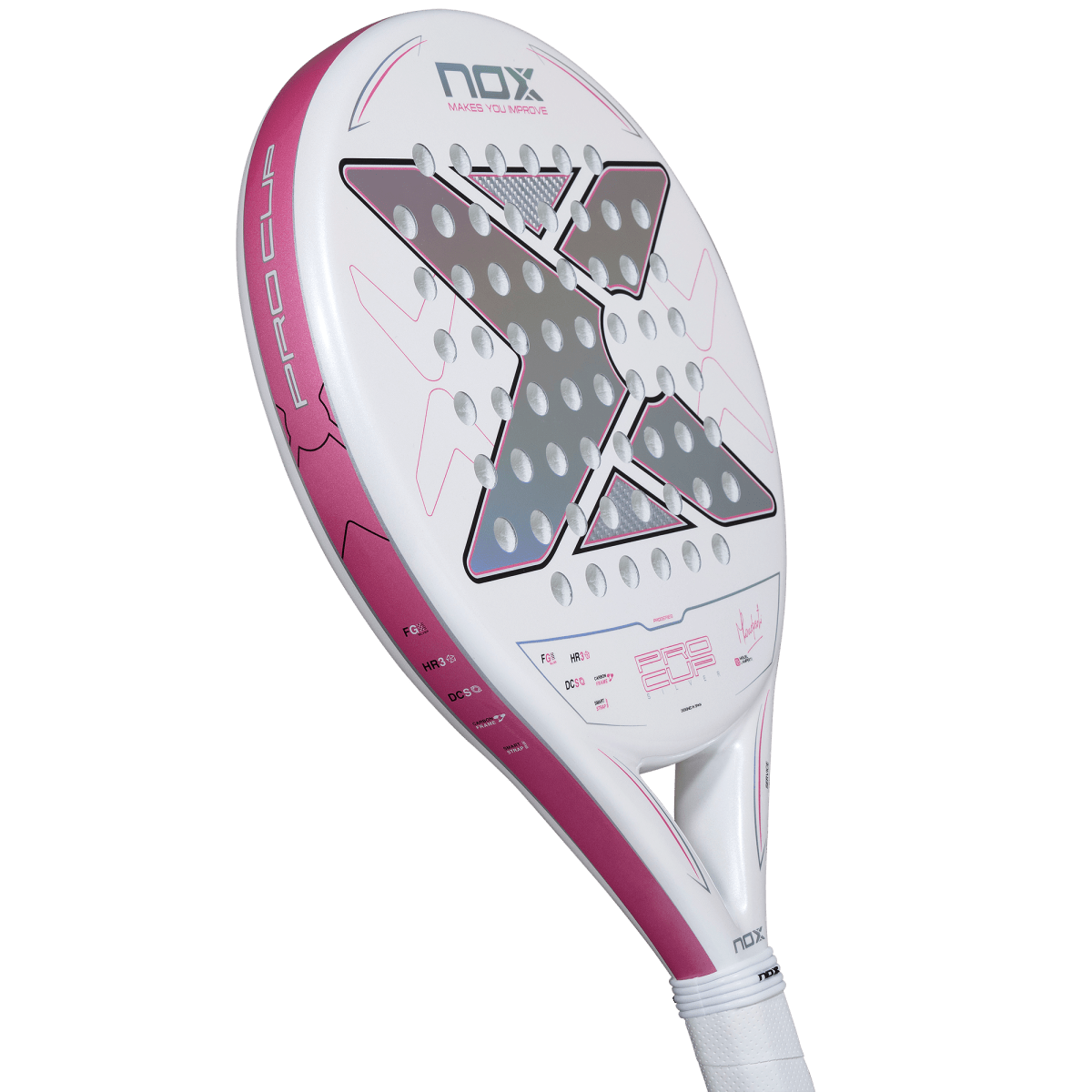 Pala NOX ML10 Pro Cup Silver Miguel Lamperti 2027 - imagen 7