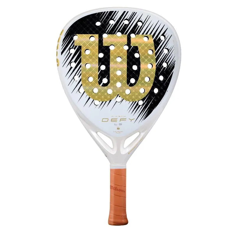 Pala Wilson Defy Ls V1 Blanco Oro