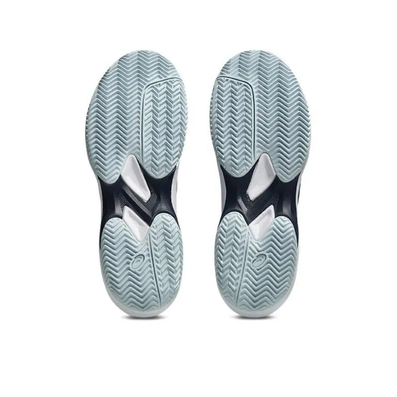 Zapatillas de Padel Asics Game Ff Clay Azul Medianoche Blanco Mujer