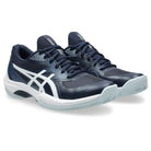 Zapatillas de Padel Asics Game Ff Clay Azul Medianoche Blanco Mujer