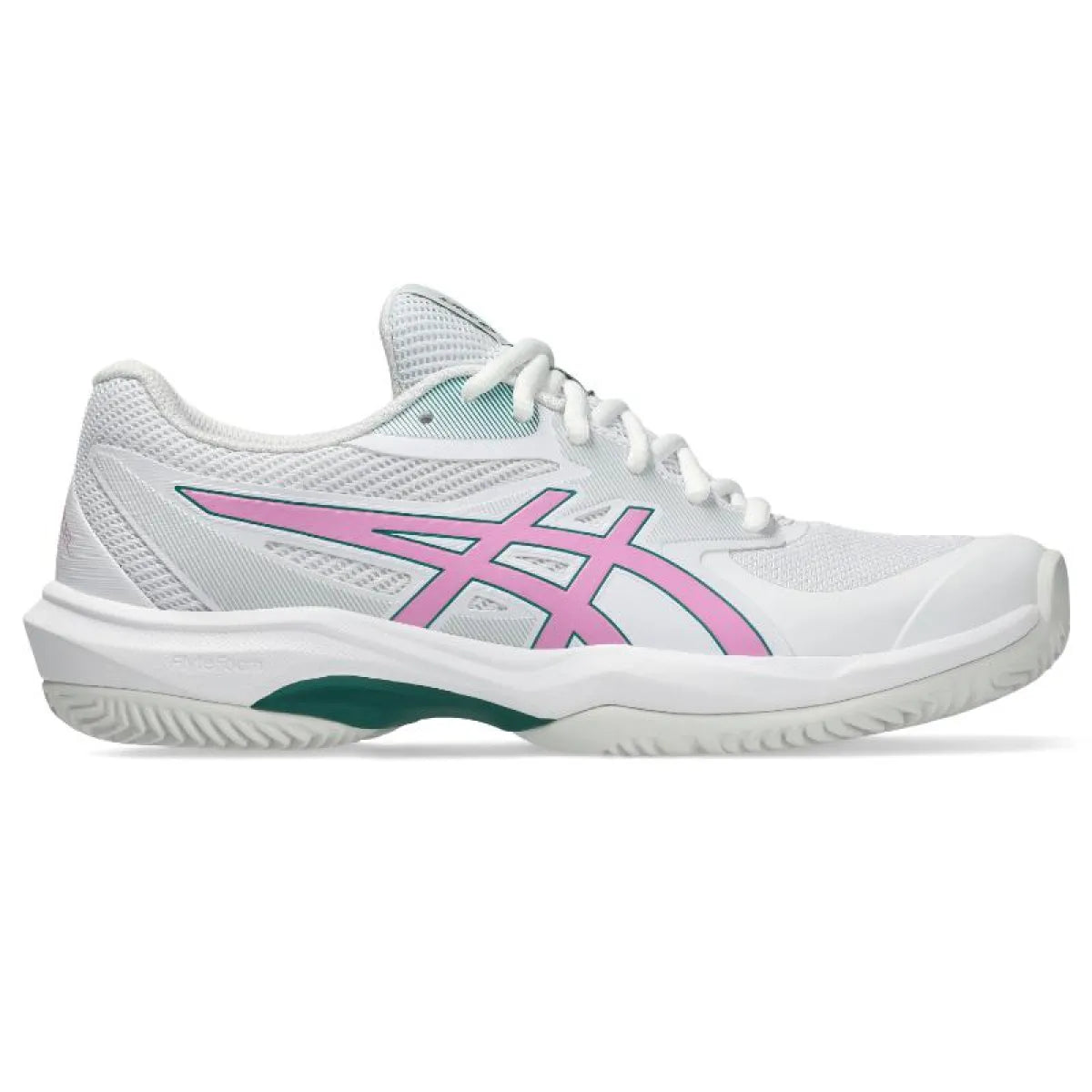 Zapatillas de Padel Asics Game Ff Padel Blanco Rosa Chicle Mujer