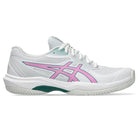 Zapatillas de Padel Asics Game Ff Padel Blanco Rosa Chicle Mujer