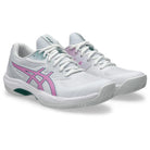 Zapatillas de Padel Asics Game Ff Padel Blanco Rosa Chicle Mujer
