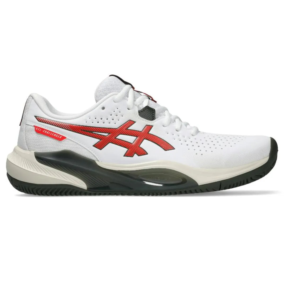 Zapatillas de Padel Asics Gel Challenger 15 Clay Blanco Rojo