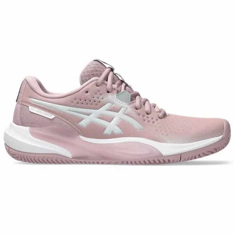 Zapatillas de Padel Asics Gel Challenger 15 Clay Rosa Gris Mujer