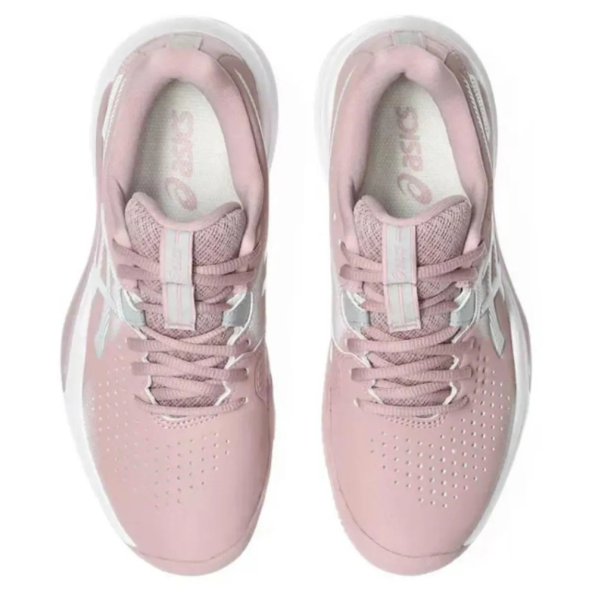 Zapatillas de Padel Asics Gel Challenger 15 Clay Rosa Gris Mujer