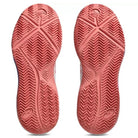 Zapatillas de Padel Asics Gel Dedicate 8 Padel Blanco Rosa Mujer