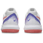 Zapatillas de Padel Asics Gel Dedicate 8 Padel Blanco Rosa Mujer
