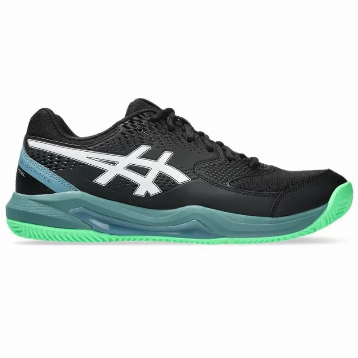 Zapatillas de Padel Asics Gel Dedicate 8 Padel Negro Verde