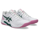 Zapatillas de Padel Asics Gel Dedicate 9 Padel Blanco Verde Mujer