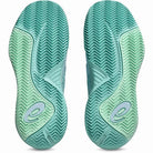 Zapatillas de Padel Asics Gel Resolution X Clay Azul Verde Mujer