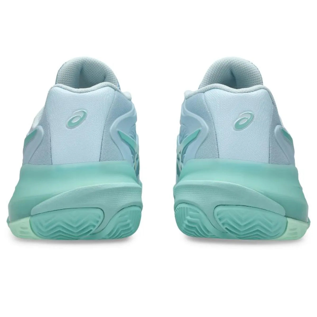 Zapatillas de Padel Asics Gel Resolution X Clay Azul Verde Mujer