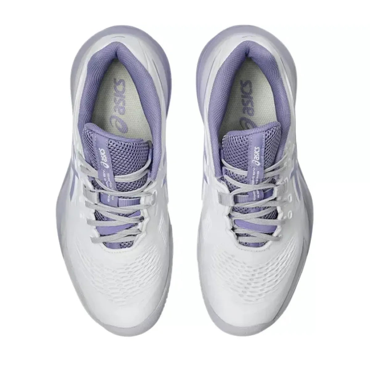 Zapatillas de Padel Asics Gel Resolution X Clay Blanco Lila Mujer