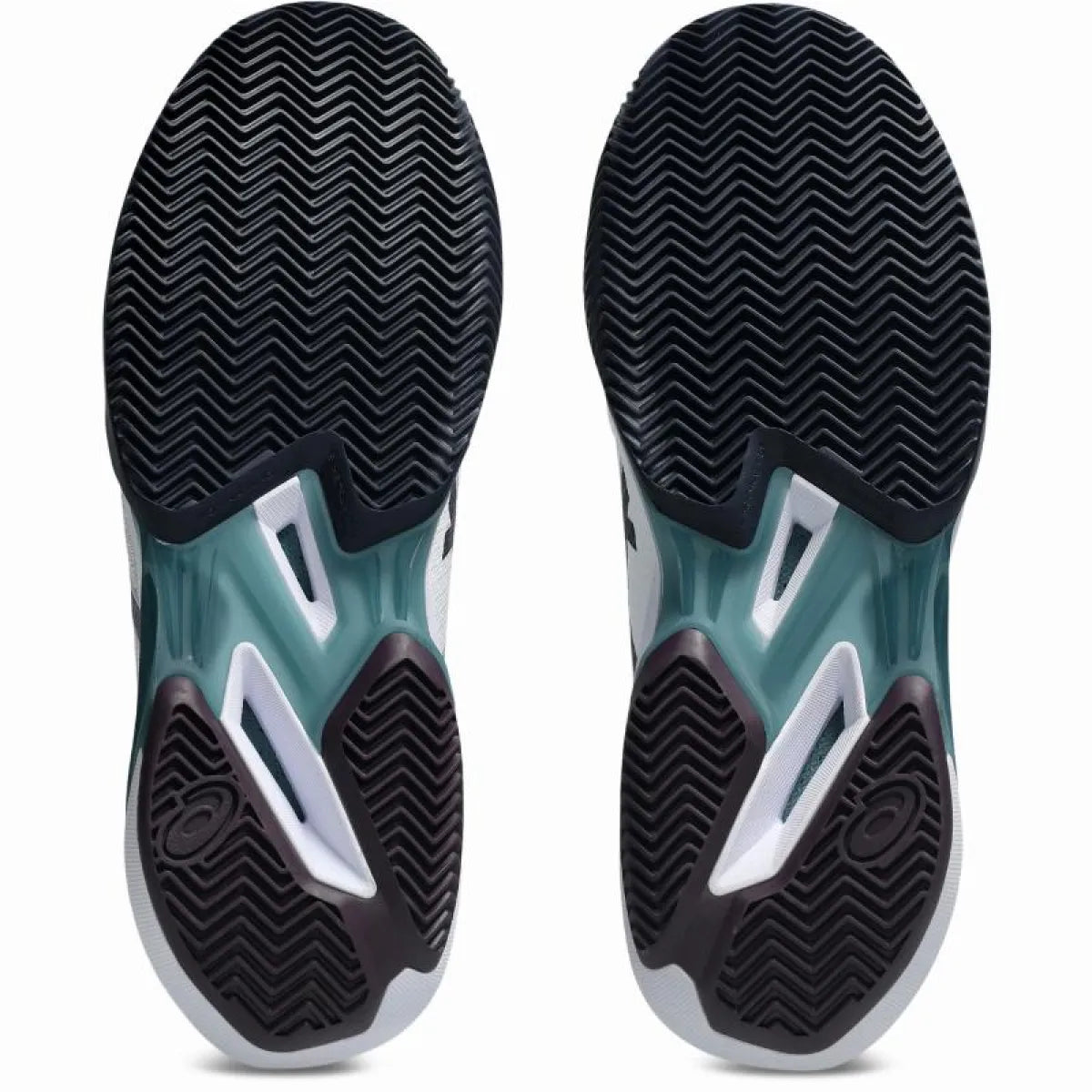 Zapatillas de Padel Asics Solution Speed Ff 4 Clay Blanco Azul Oscuro