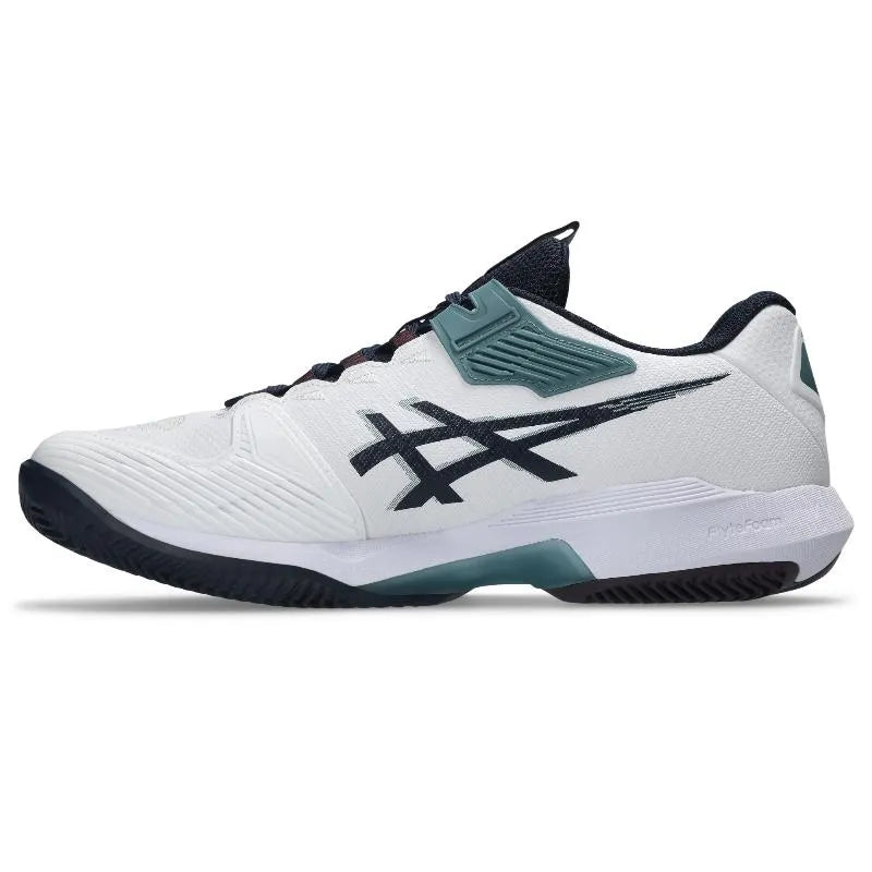 Zapatillas de Padel Asics Solution Speed Ff 4 Clay Blanco Azul Oscuro