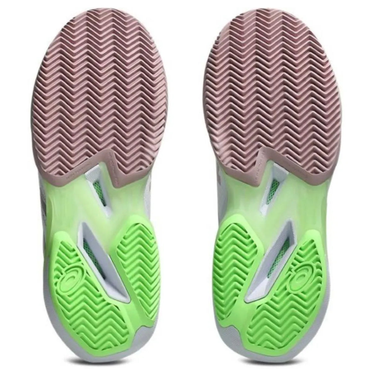 Zapatillas de Padel Asics Solution Speed Ff 4 Clay Blanco Rosa Morganita Mujer