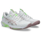 Zapatillas de Padel Asics Solution Speed Ff 4 Clay Blanco Rosa Morganita Mujer