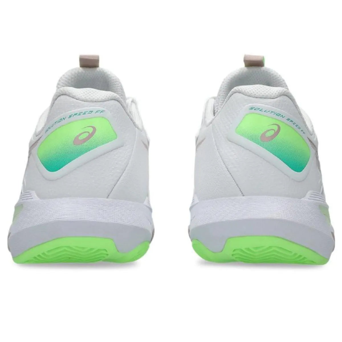 Zapatillas de Padel Asics Solution Speed Ff 4 Clay Blanco Rosa Morganita Mujer