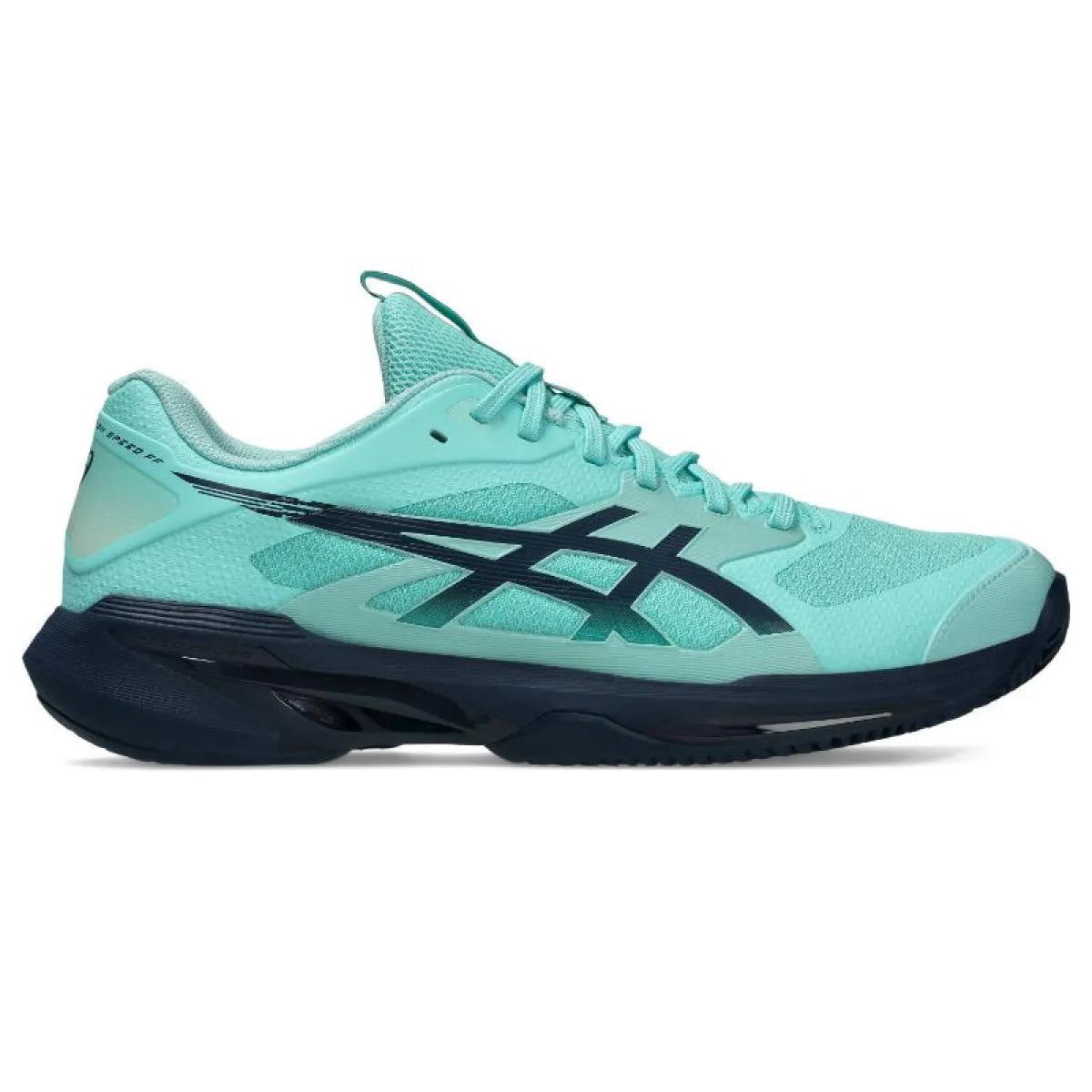 Zapatillas de Padel Asics Solution Speed Ff 4 Clay Menta Azul Oscuro