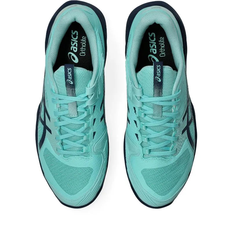 Zapatillas de Padel Asics Solution Speed Ff 4 Clay Menta Azul Oscuro