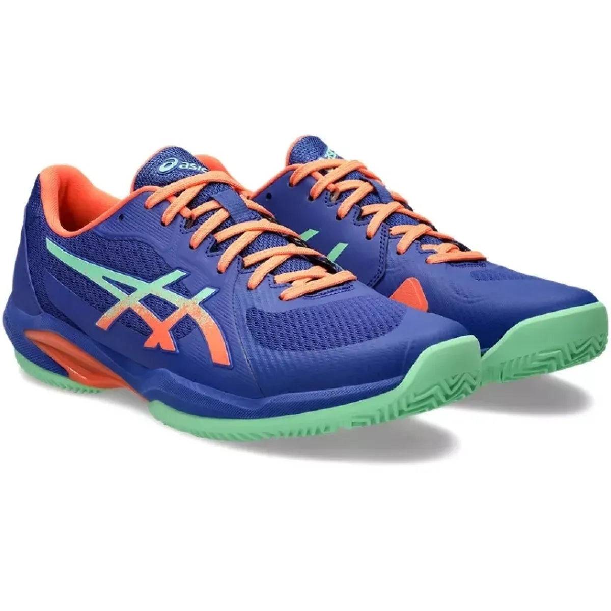 Zapatillas de Padel Asics Solution Swift Ff 2 Padel Azul Cobalto Verde