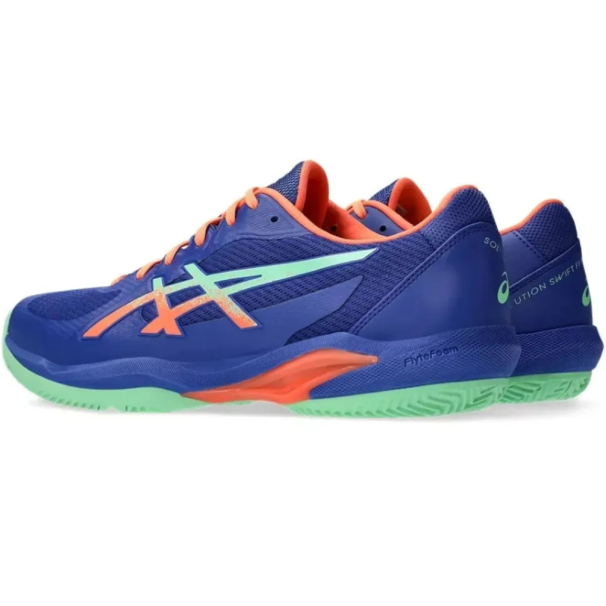 Zapatillas de Padel Asics Solution Swift Ff 2 Padel Azul Cobalto Verde