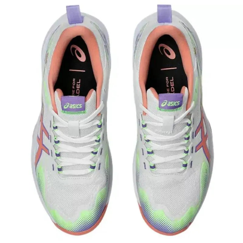 Zapatillas de Padel Asics Sonicsmash Ff Blanco Rosa Mujer