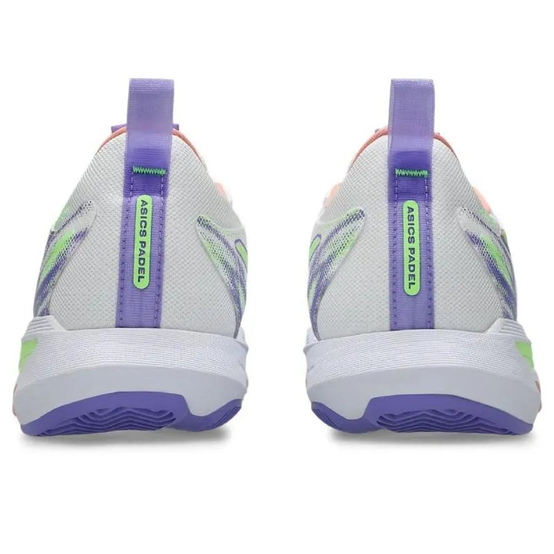 Zapatillas de Padel Asics Sonicsmash Ff Blanco Rosa Mujer