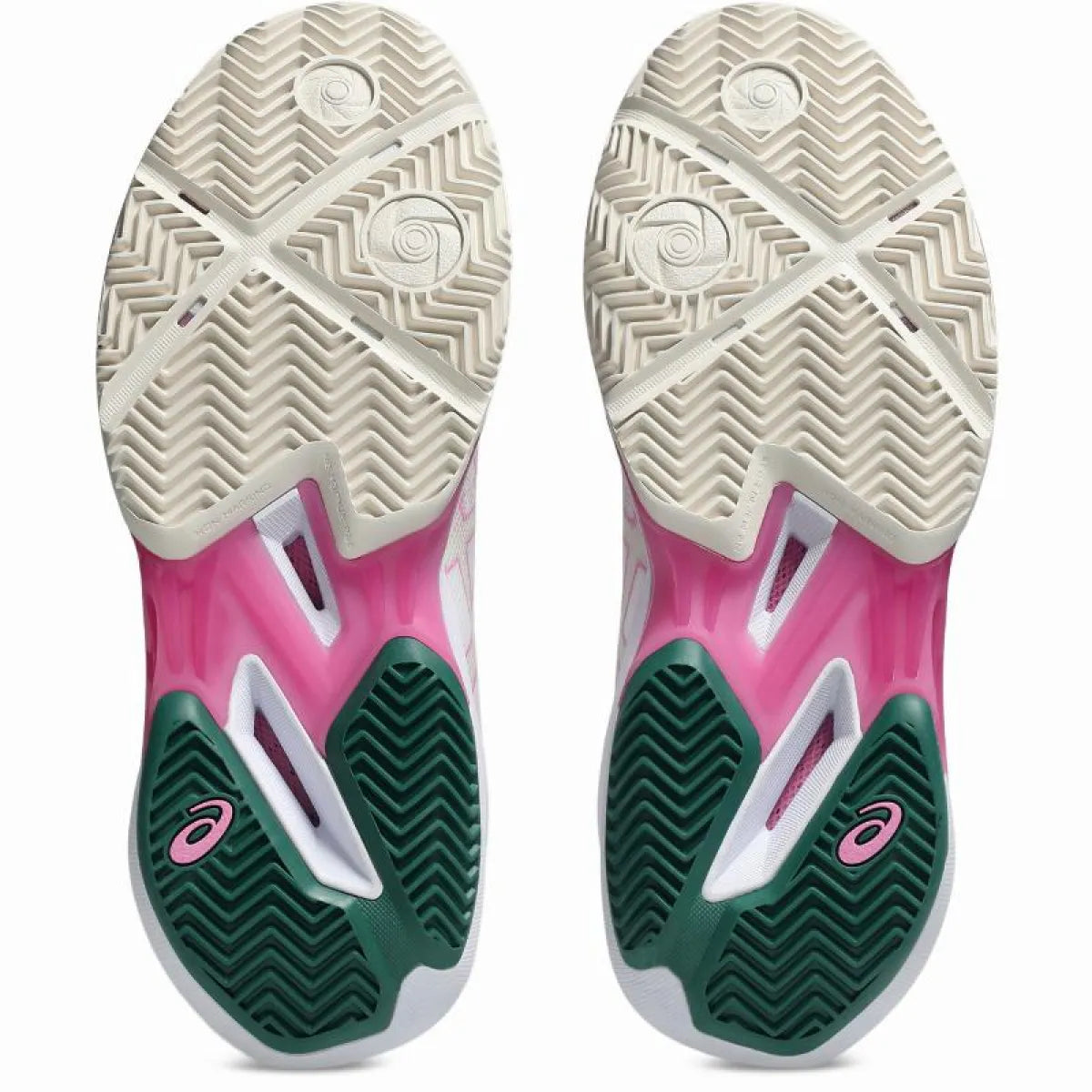 Zapatillas de Padel Asics Sonicsmash Ff Blanco Verde Mujer