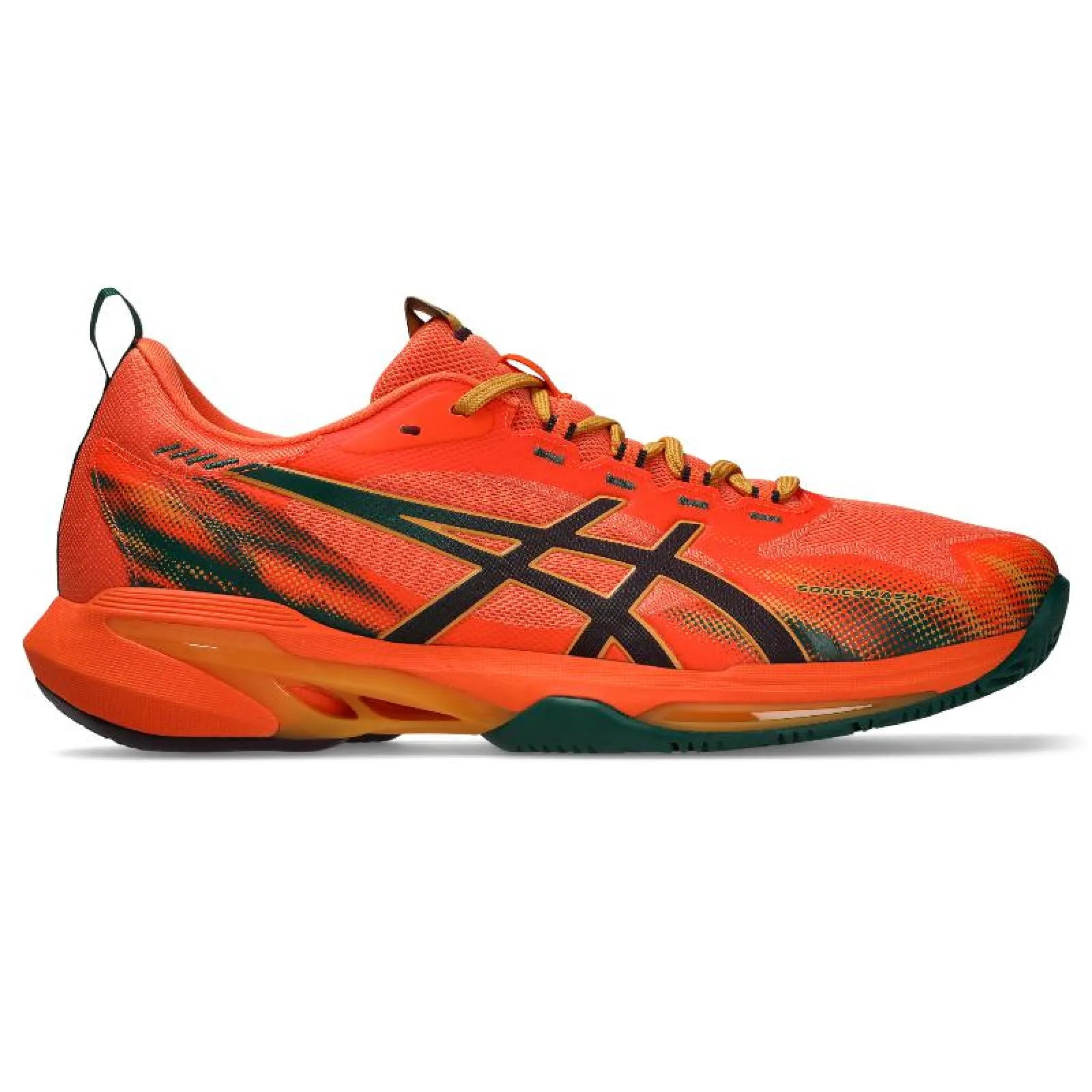 Zapatillas de Padel Asics Sonicsmash Ff Naranja Granate Oscuro