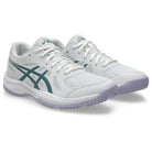 Zapatillas de Padel Asics Upcourt 6 Blanco Verde Mujer